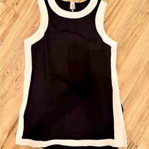 Elegant Black and White 2 piece outfit